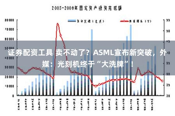 证券配资工具 卖不动了？ASML宣布新突破，外媒：光刻机终于“大洗牌”！