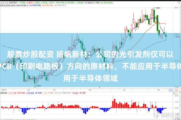 股票炒股配资 扬帆新材：公司的光引发剂仅可以作为PCB（印刷电路板）方向的原材料，不能应用于半导体领域