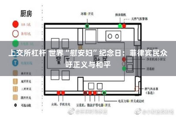 上交所杠杆 世界“慰安妇”纪念日：菲律宾民众吁正义与和平