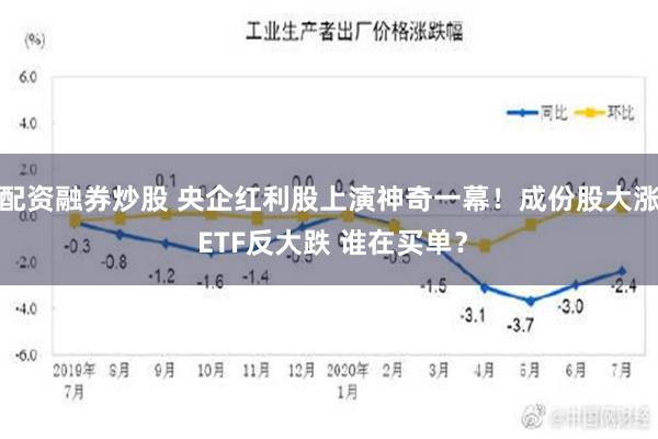 配资融券炒股 央企红利股上演神奇一幕！成份股大涨 ETF反大跌 谁在买单？